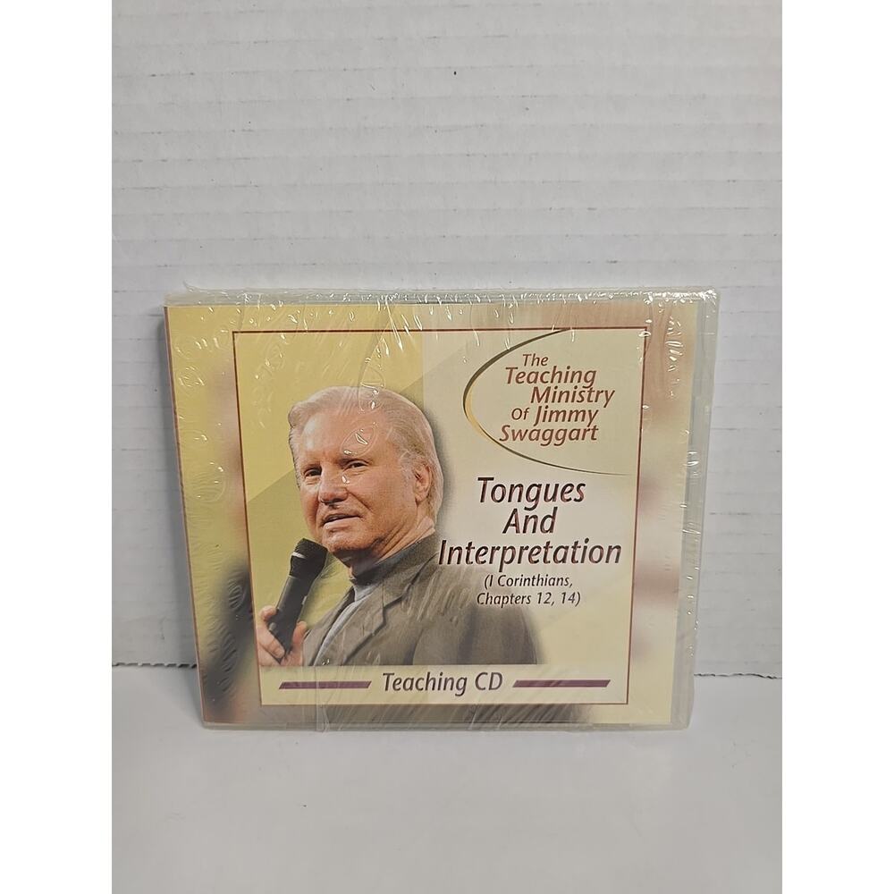 Jimmy Swaggart Tongues & Interpretation Teaching CD 2002 NEW! SEALED!